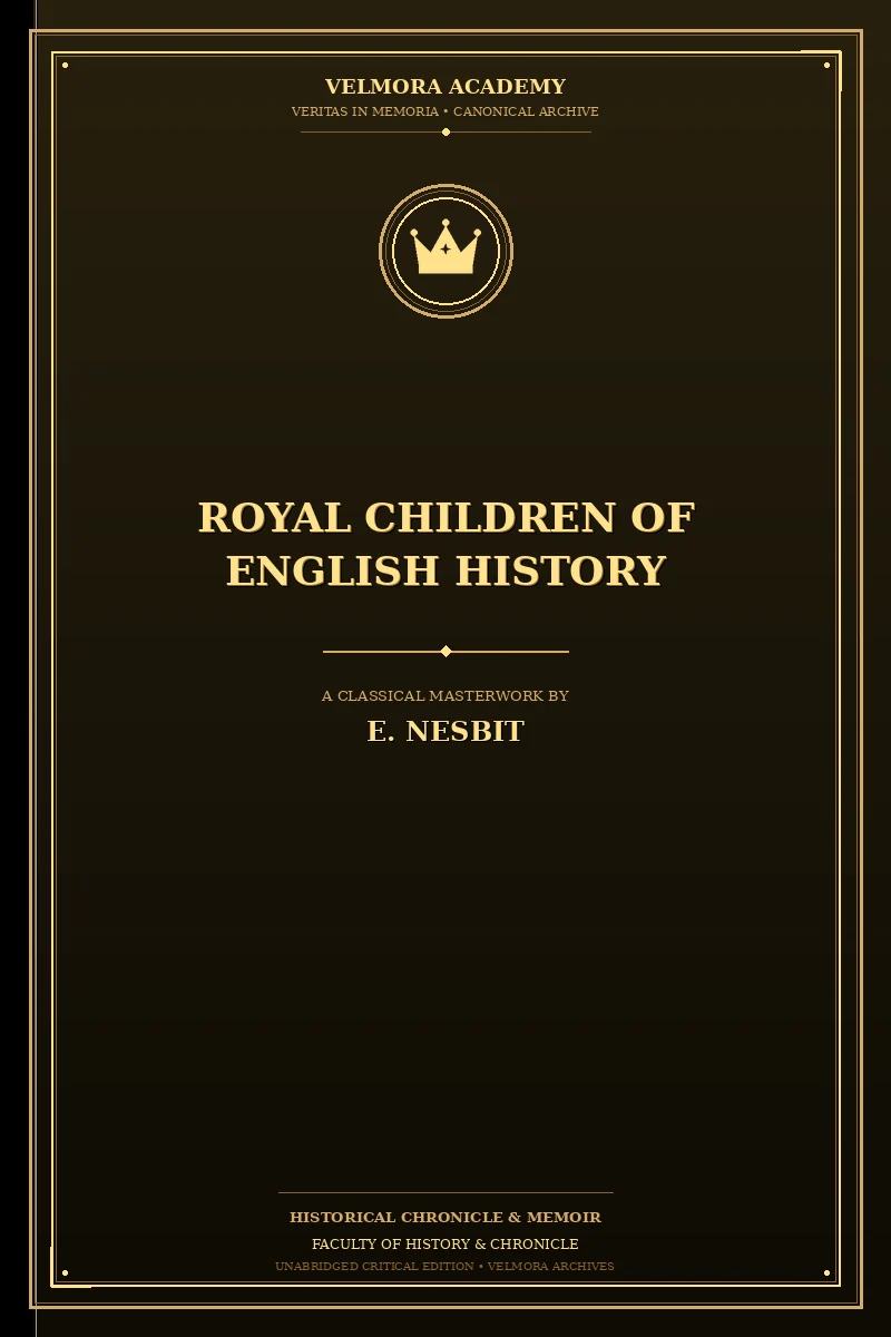 Cover of Royal Children of English History