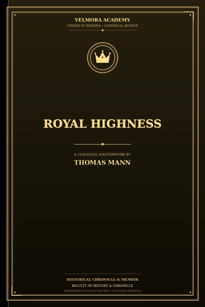 Cover of Royal Highness