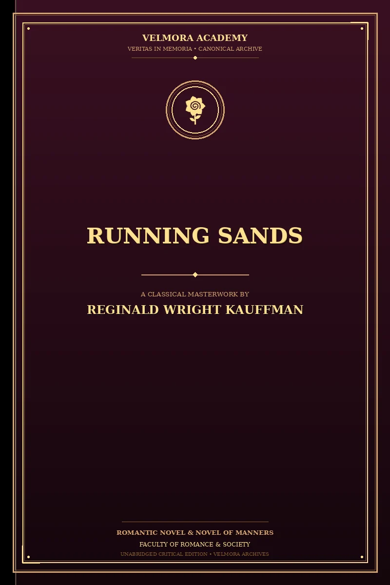 Cover of Running Sands