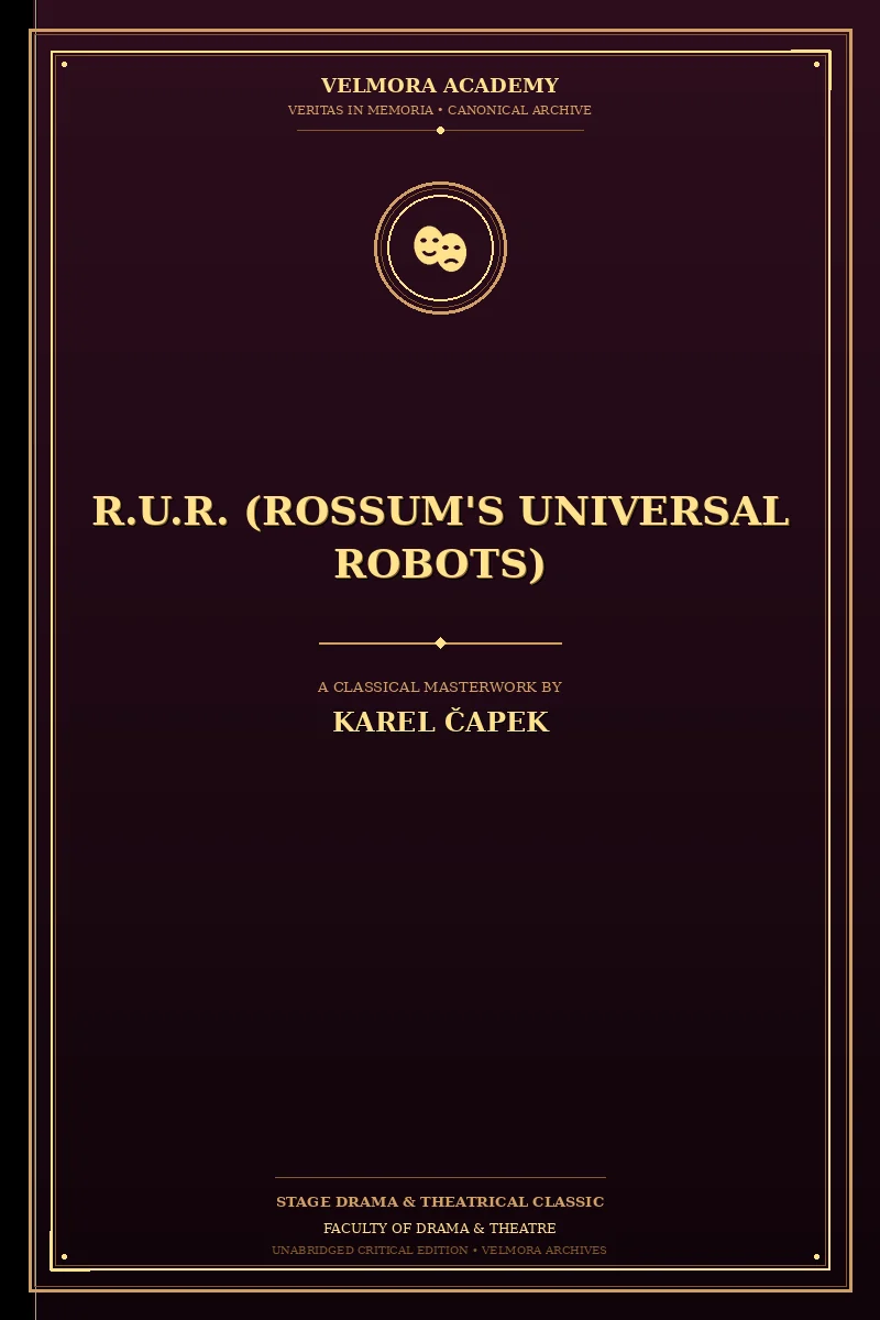 R.U.R. (Rossum's Universal Robots)