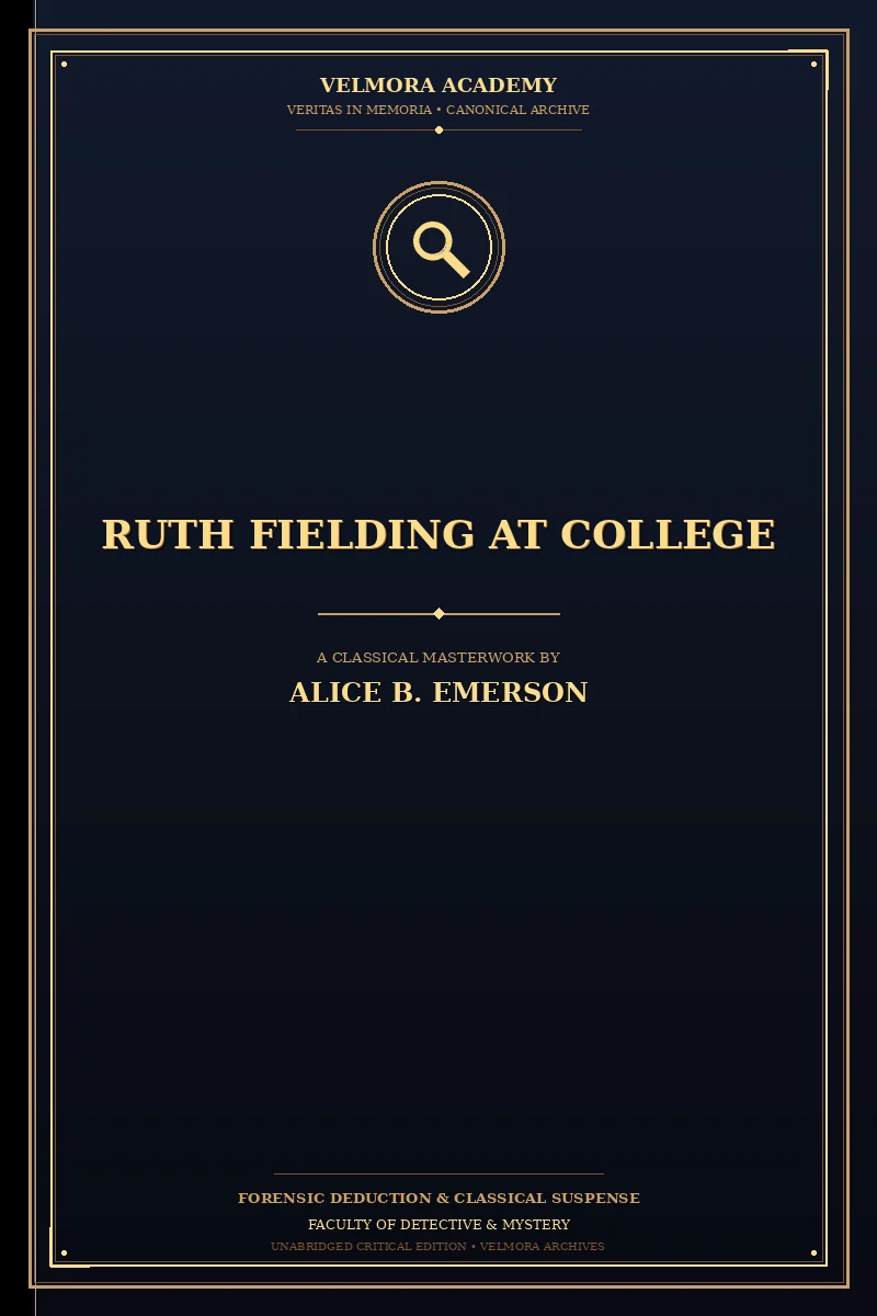 Cover of Ruth Fielding At College