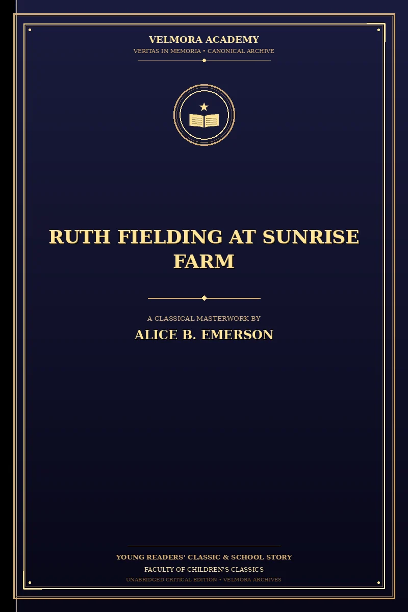 Ruth Fielding At Sunrise Farm