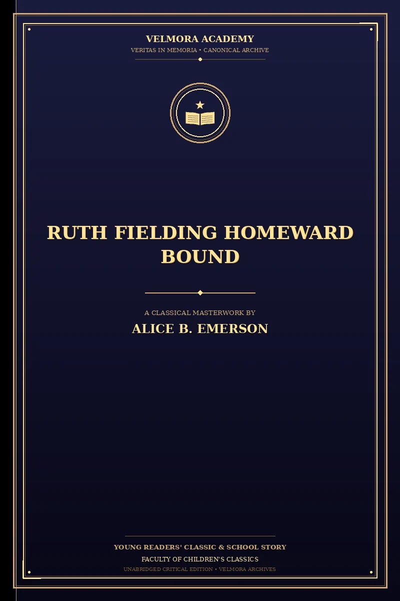 Cover of Ruth Fielding Homeward Bound