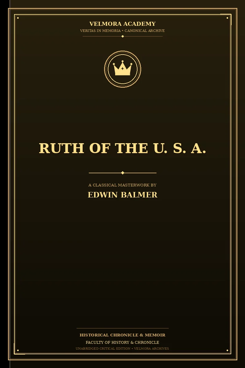 Cover of Ruth of the U. S. A.