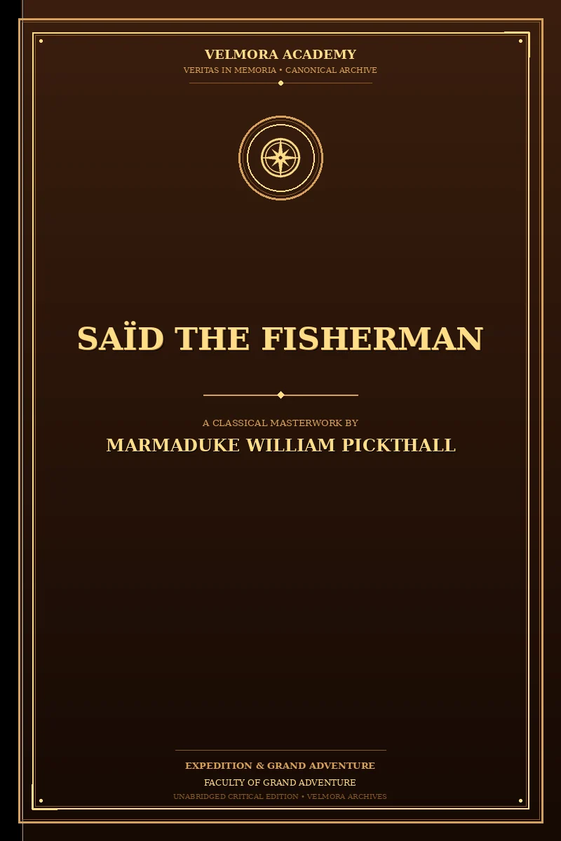 Saïd the fisherman