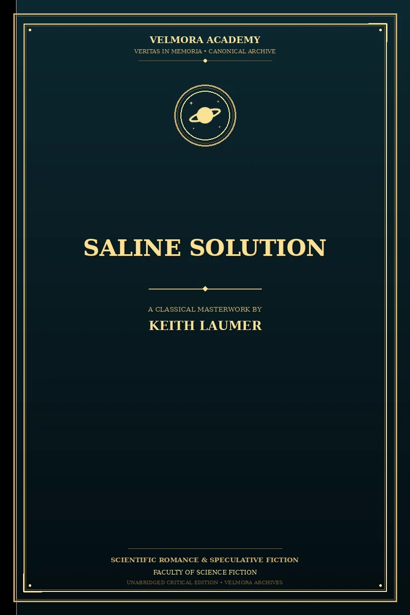 Cover of Saline Solution