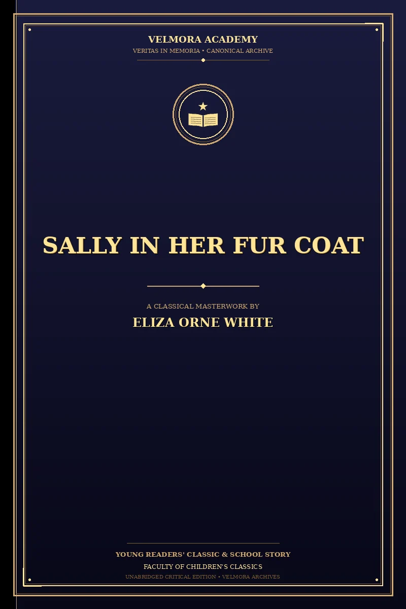 Sally in her fur coat