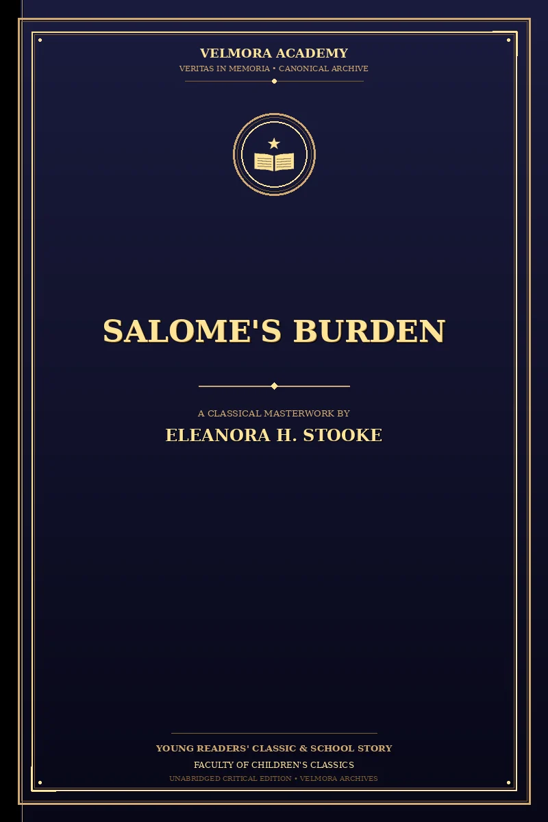 Cover of Salome's burden