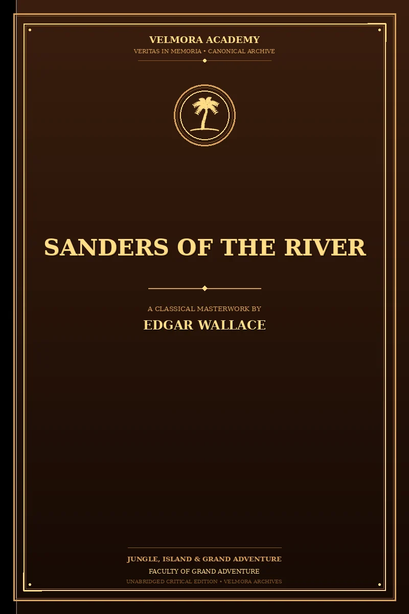 Cover of Sanders of the River