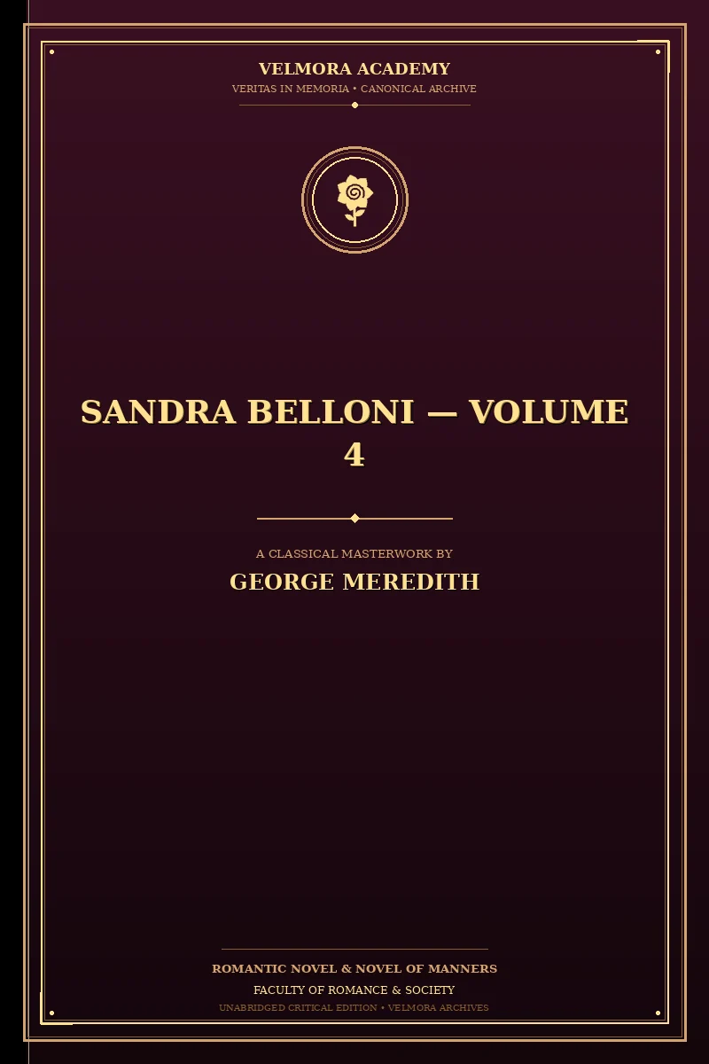 Cover of Sandra Belloni — Volume 4