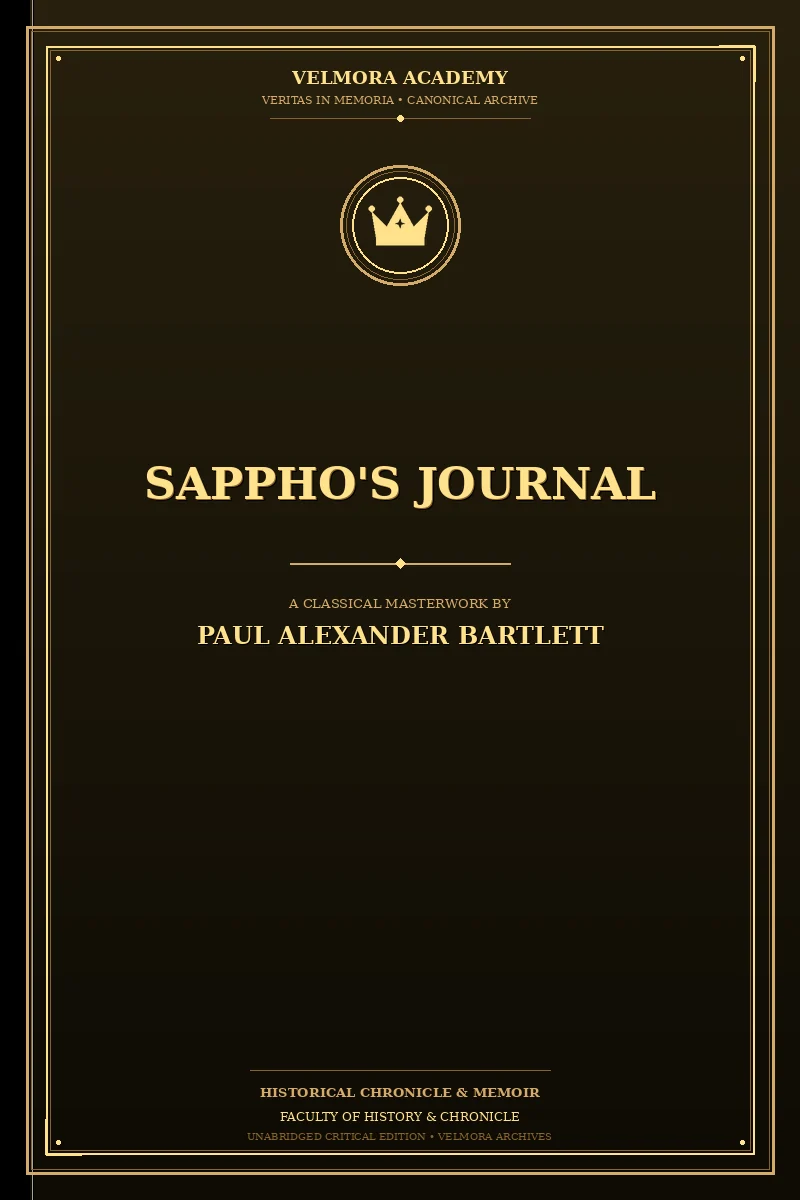 Cover of Sappho's Journal