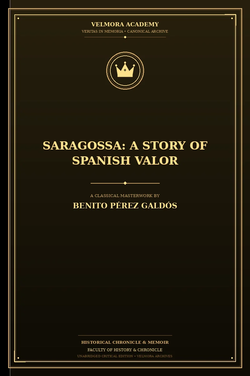 Saragossa: A Story of Spanish Valor