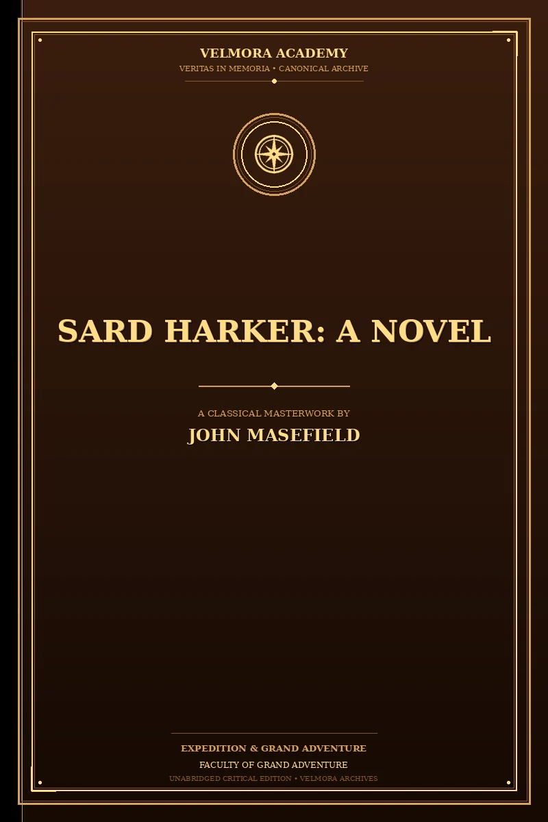 Sard Harker: A novel