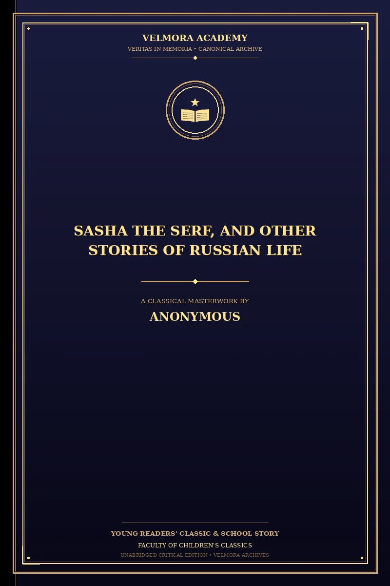 Sasha the serf, and other stories of Russian life