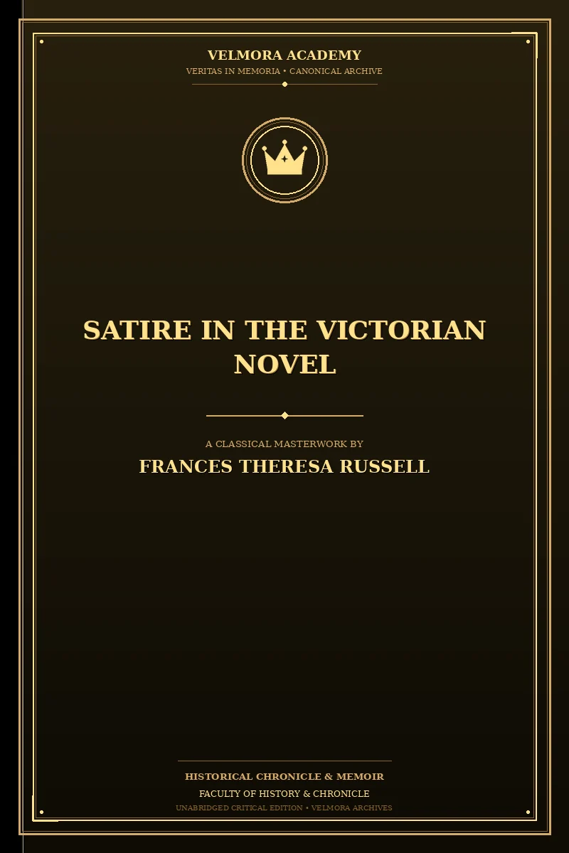 Satire in the Victorian novel