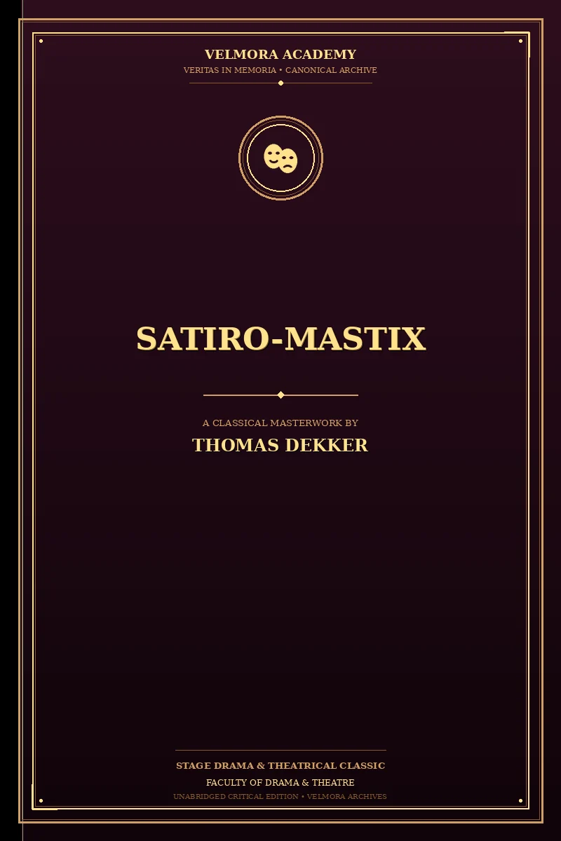 Cover of Satiro-Mastix