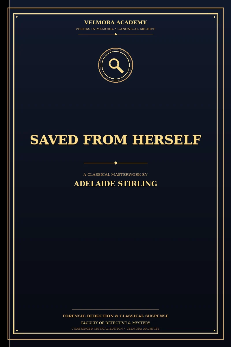 Saved from herself