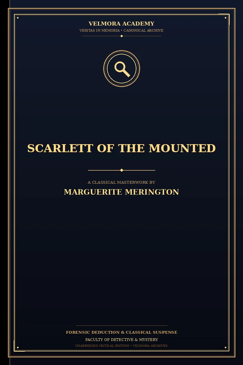 Cover of Scarlett of the Mounted