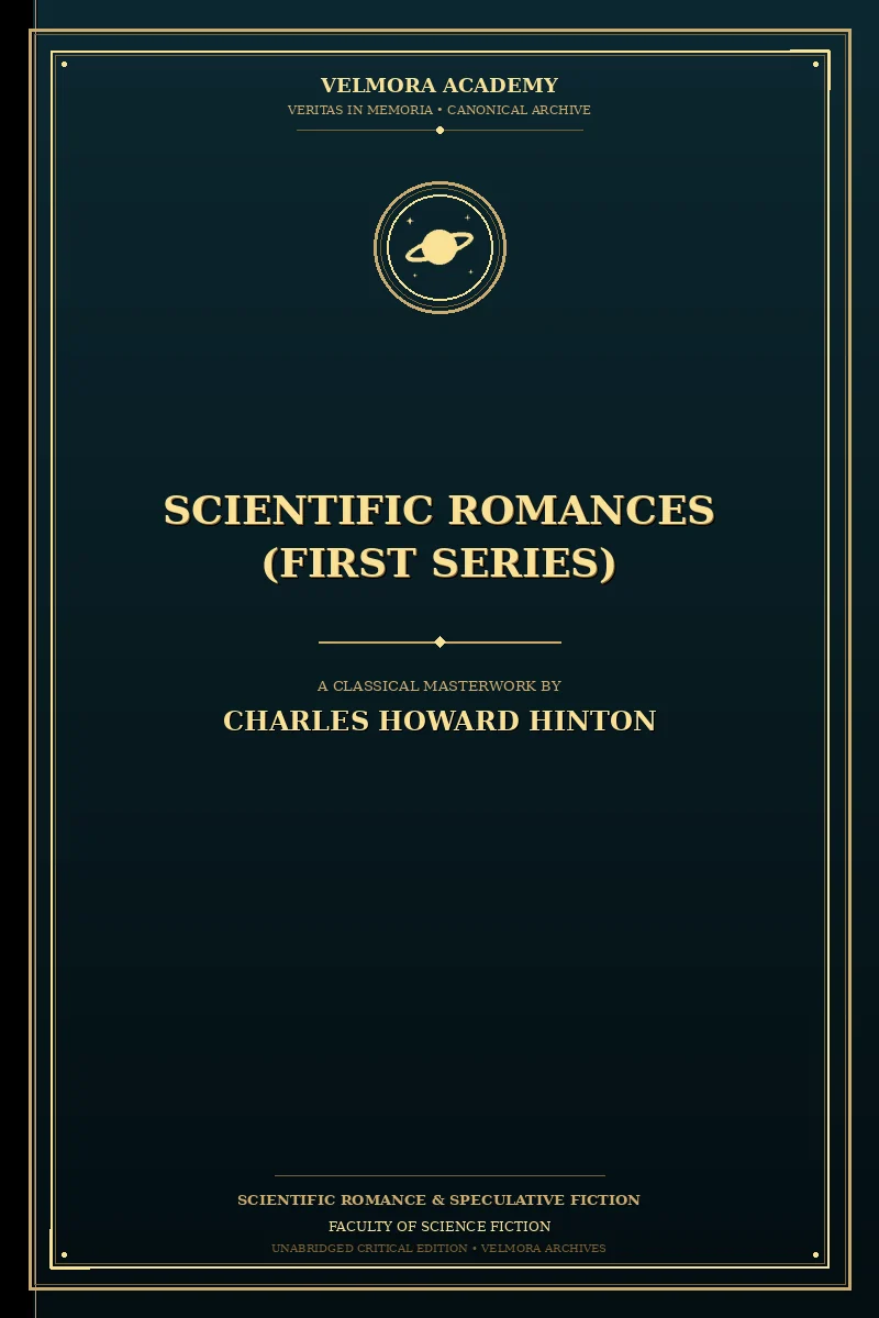 Cover of Scientific Romances (First Series)