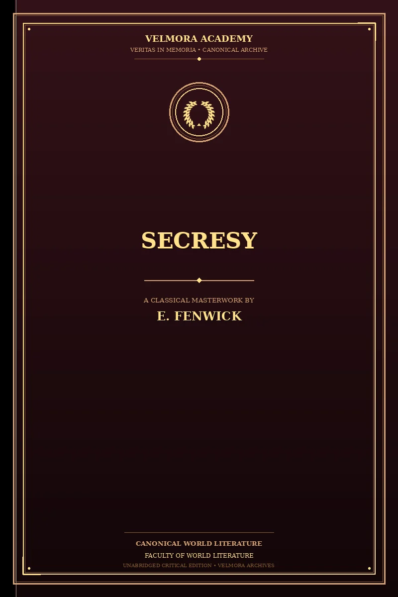Cover of Secresy