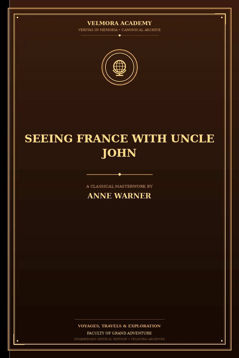 Cover of Seeing France with Uncle John