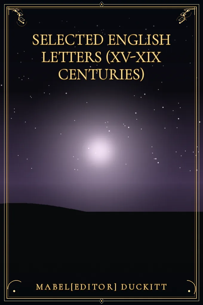 Cover of Selected English Letters (XV-XIX Centuries)