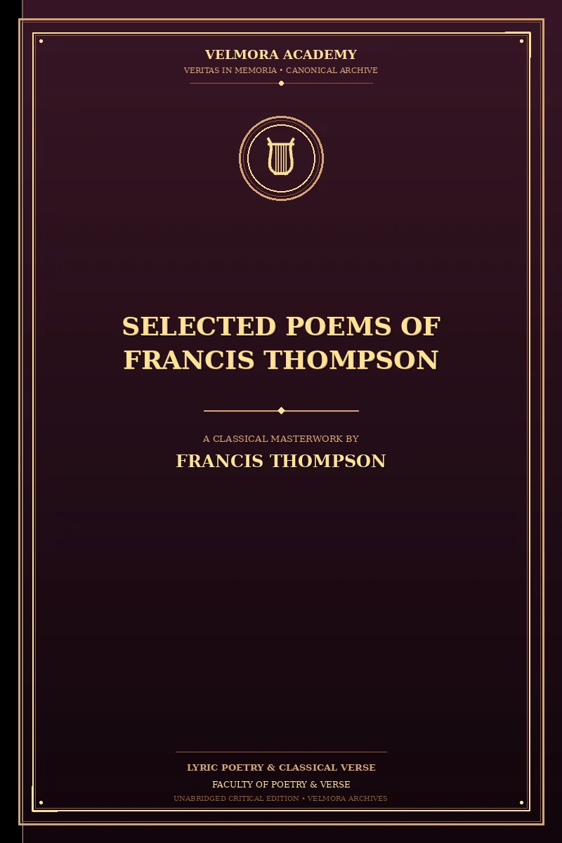 Selected Poems of Francis Thompson