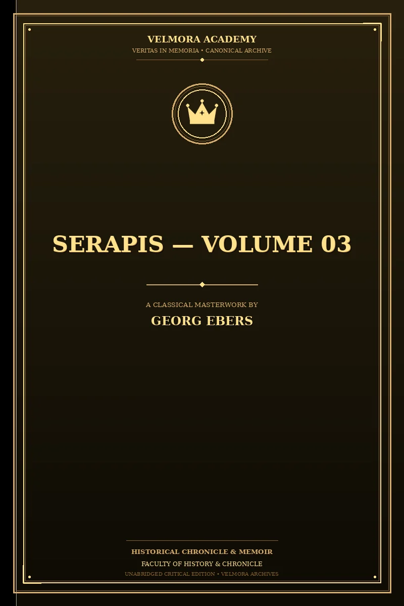 Cover of Serapis — Volume 03