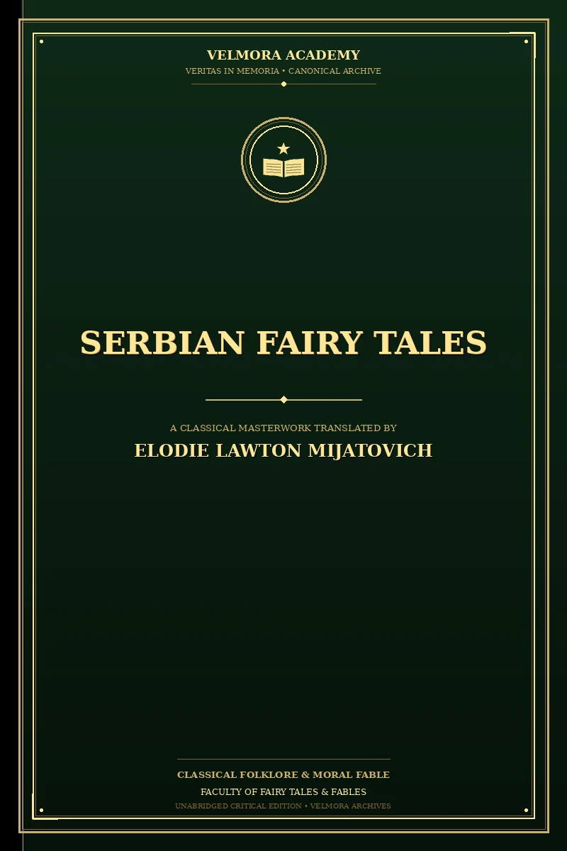 Cover of Serbian Fairy Tales