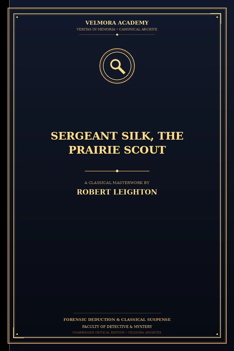 Sergeant Silk, the Prairie Scout