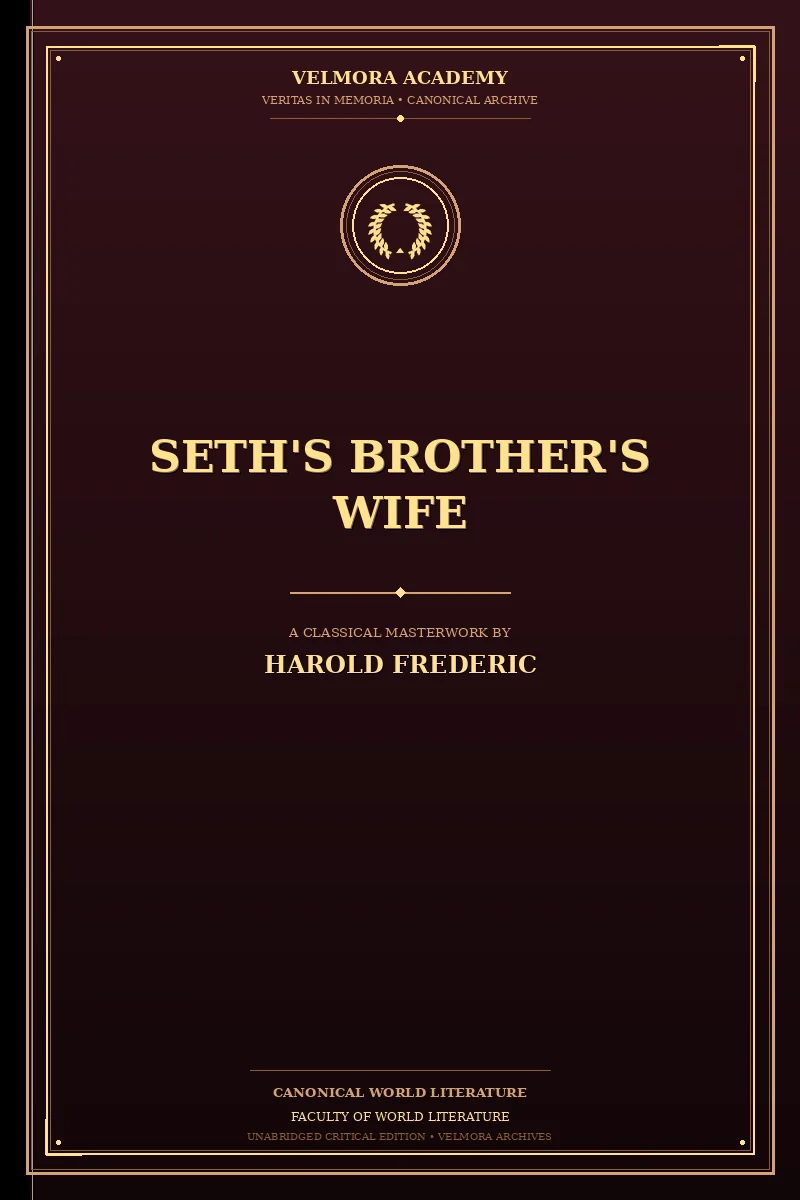 Seth's Brother's Wife