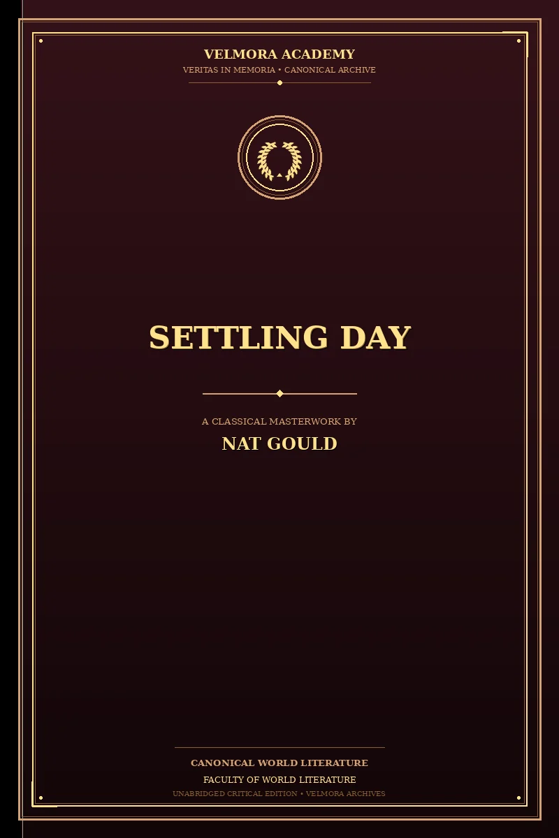 Cover of Settling Day
