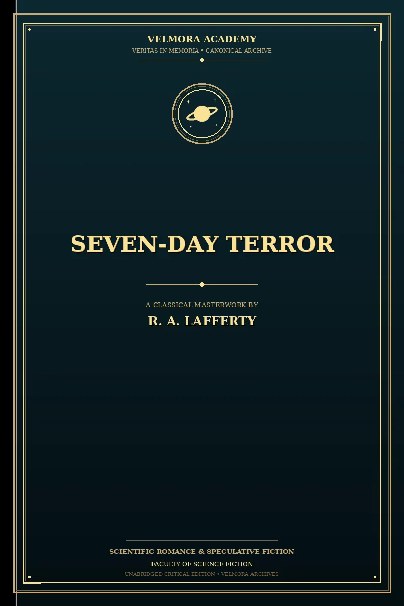 Cover of Seven-Day Terror