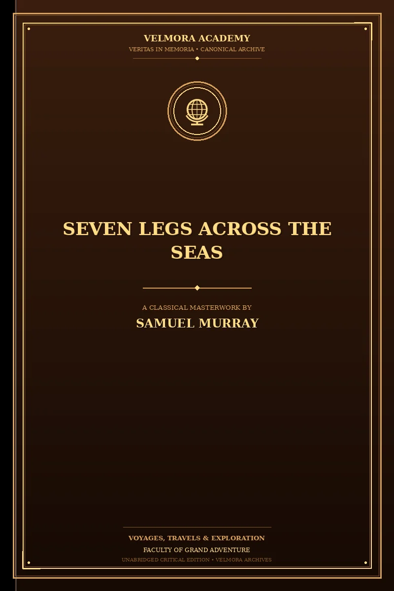 Cover of Seven Legs Across the Seas