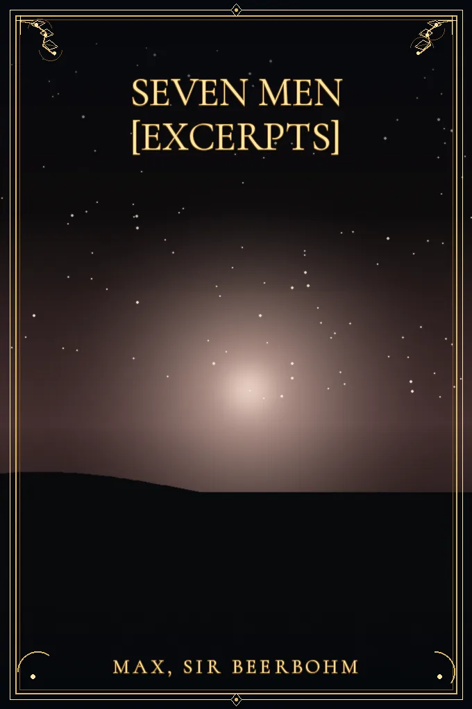 Cover of Seven Men [Excerpts]