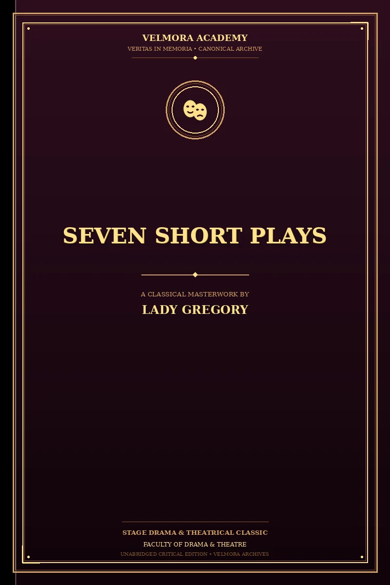 Cover of Seven Short Plays