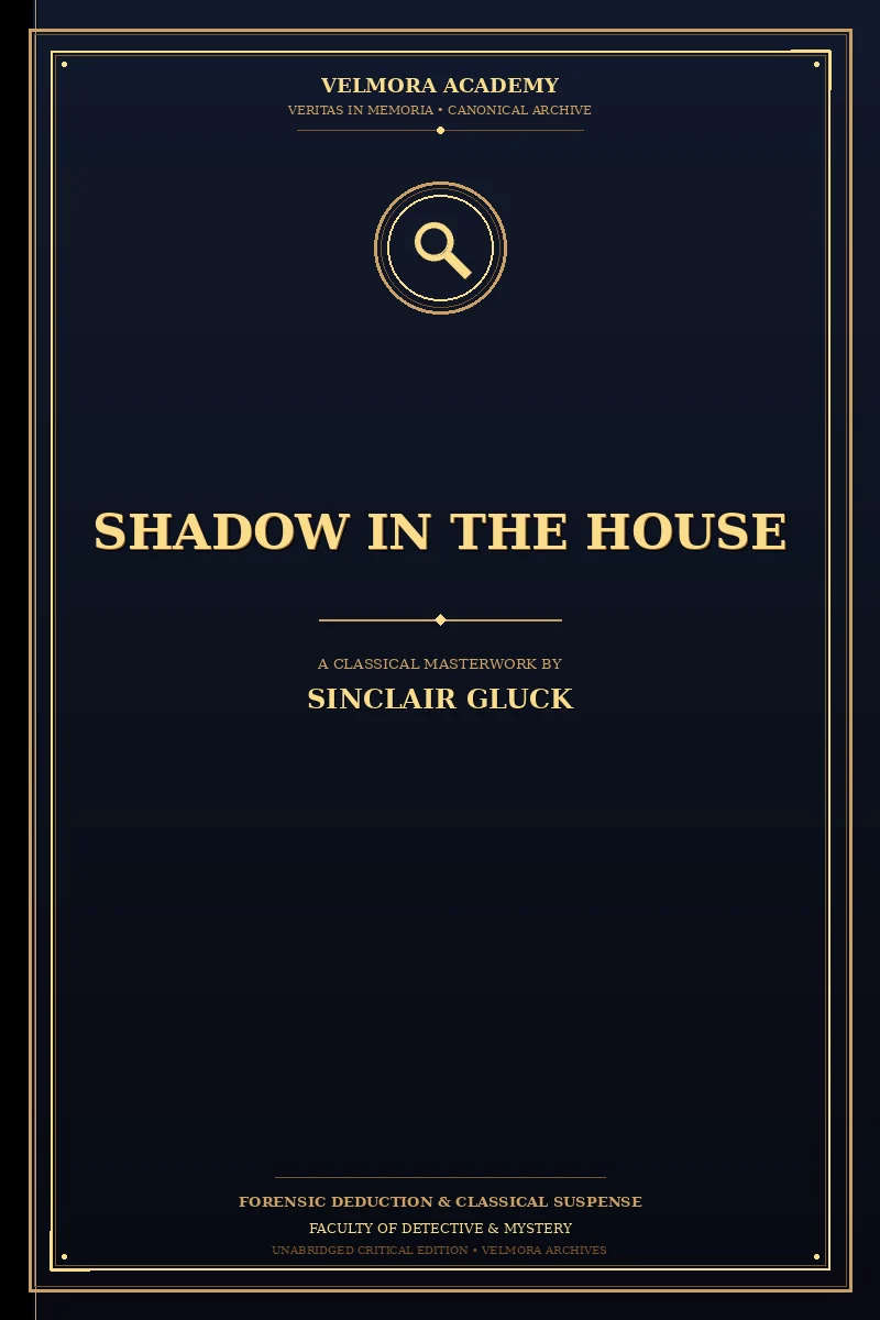 Cover of Shadow in the House