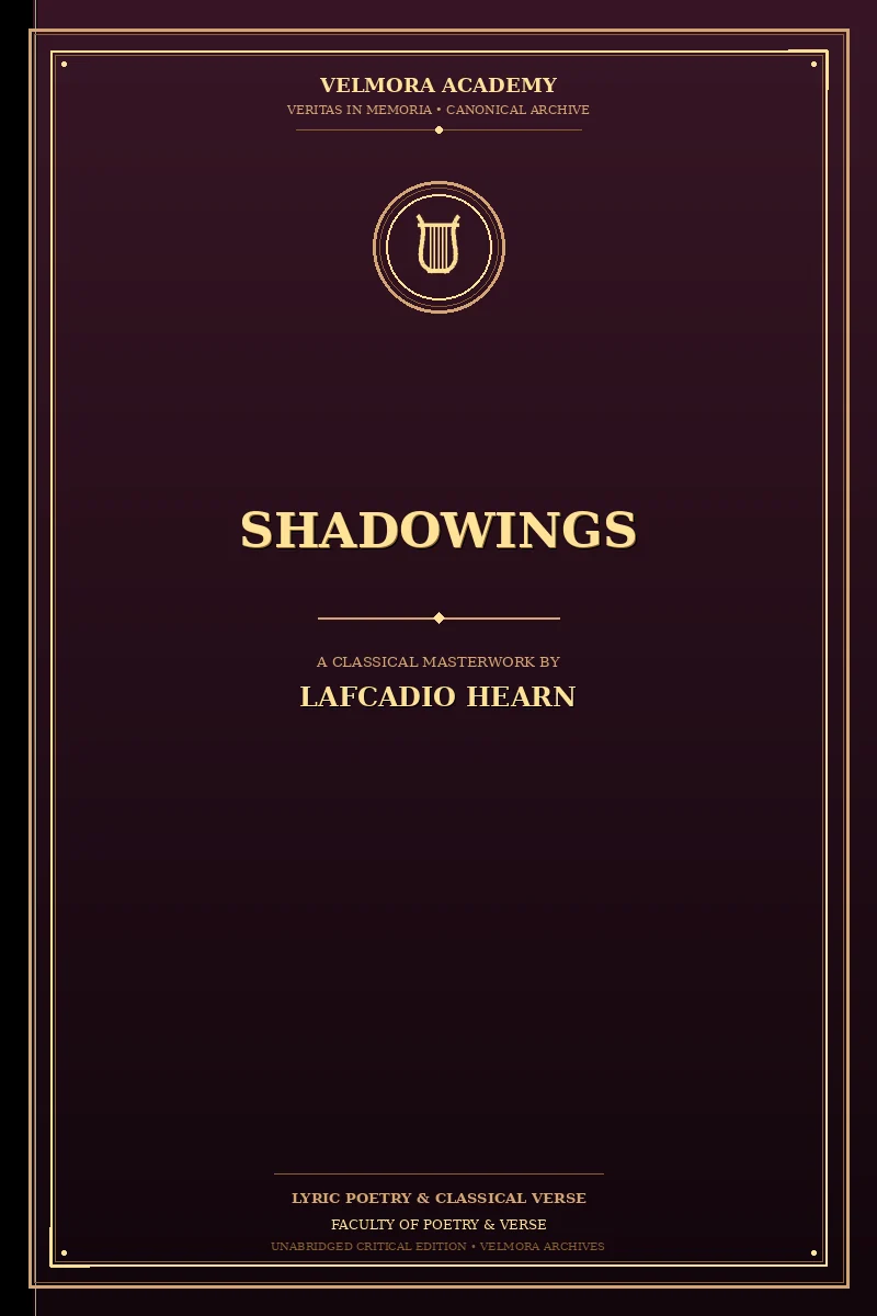 Cover of Shadowings