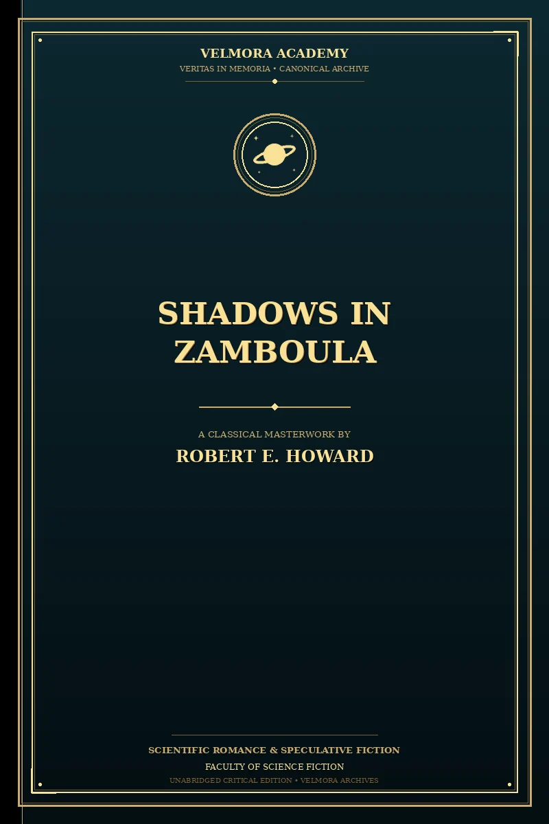 Cover of Shadows in Zamboula