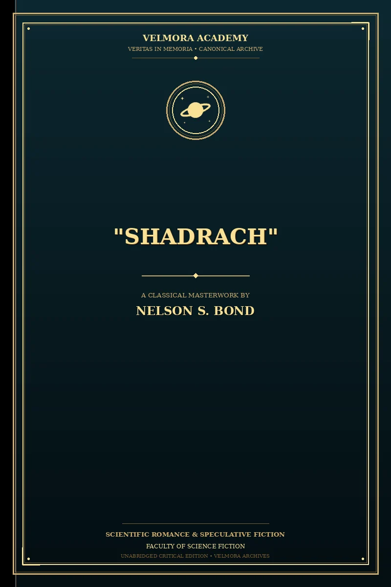 Cover of "Shadrach"