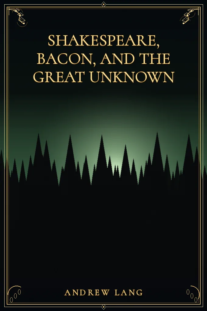 Cover of Shakespeare, Bacon, and the Great Unknown