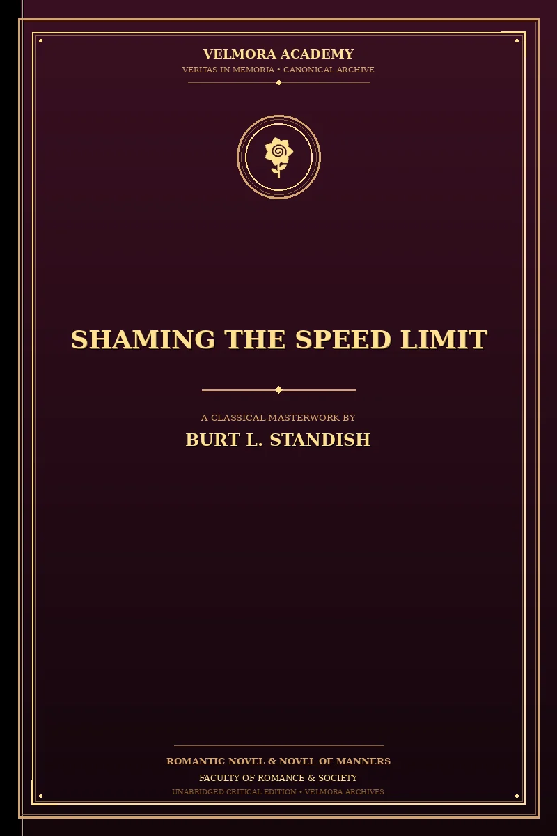 Cover of Shaming the Speed Limit