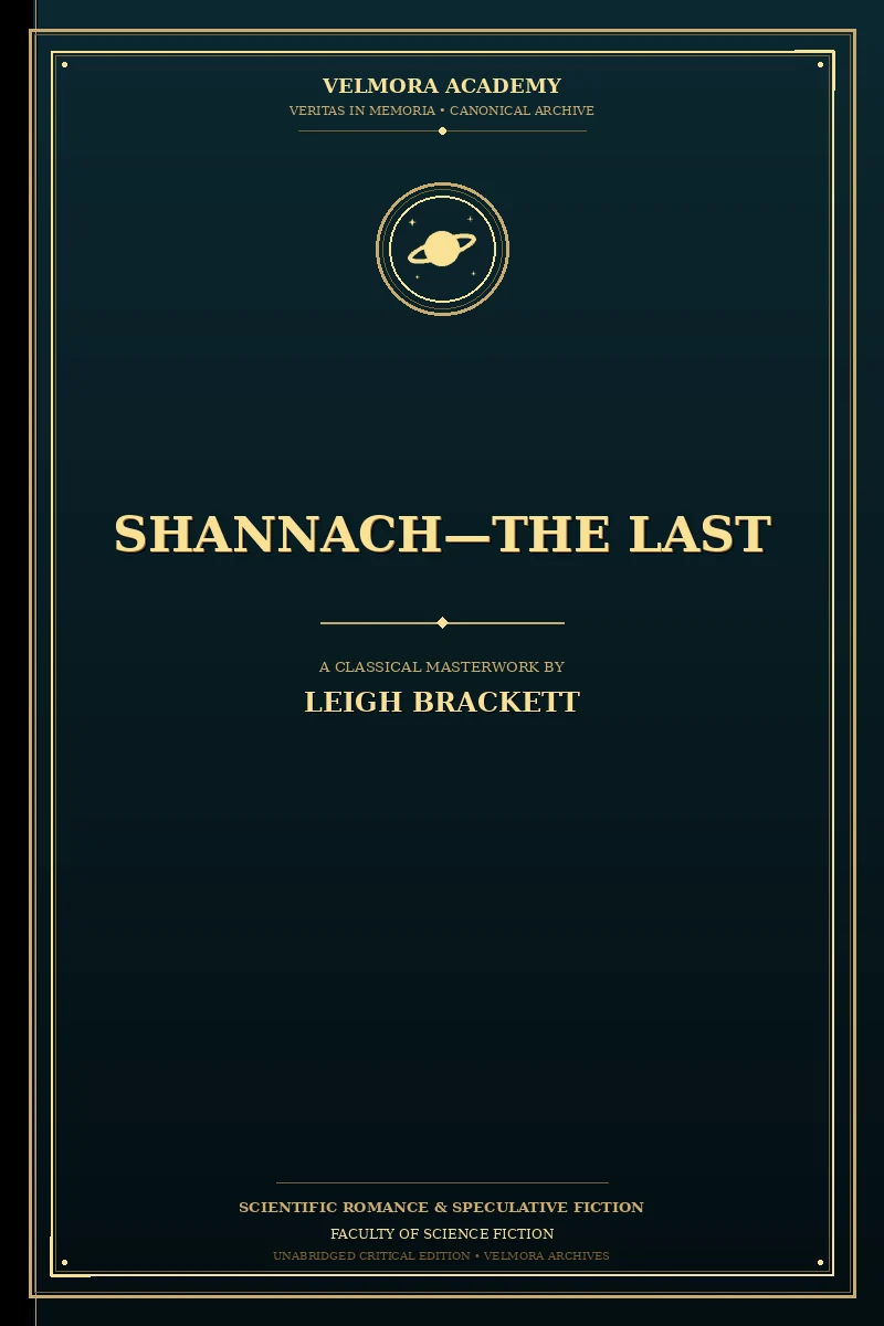 Shannach—The Last
