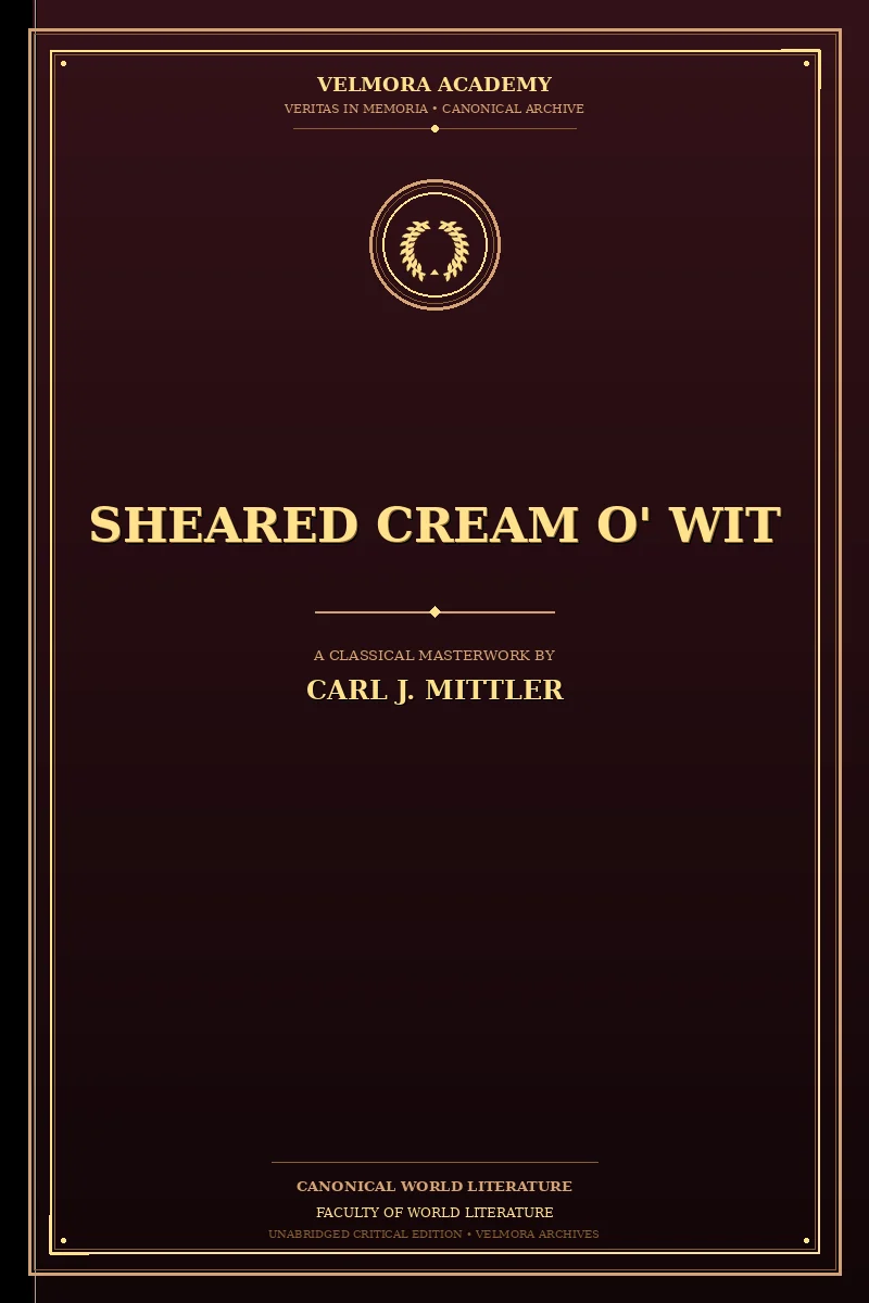 Sheared cream o' wit