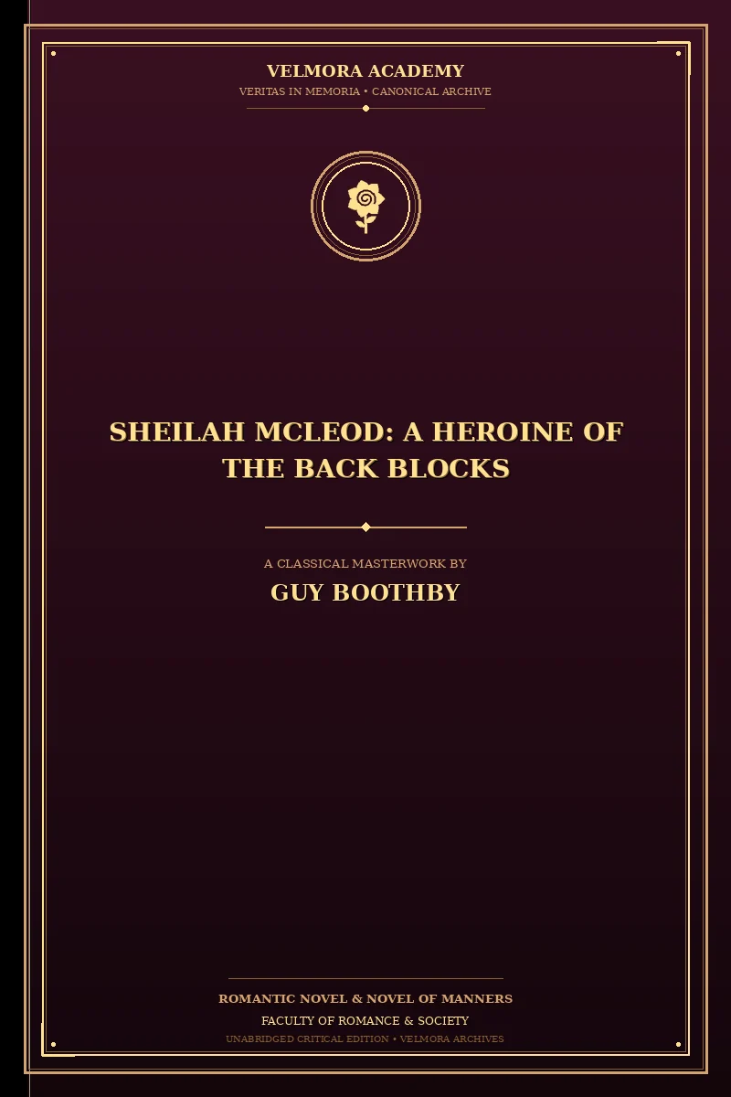 Sheilah McLeod: A Heroine of the Back Blocks