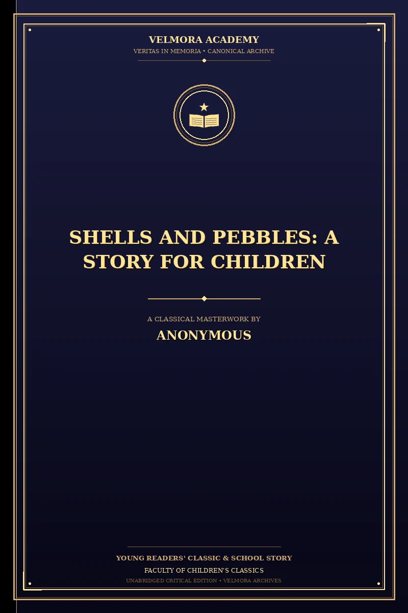 Cover of Shells and pebbles: A story for children