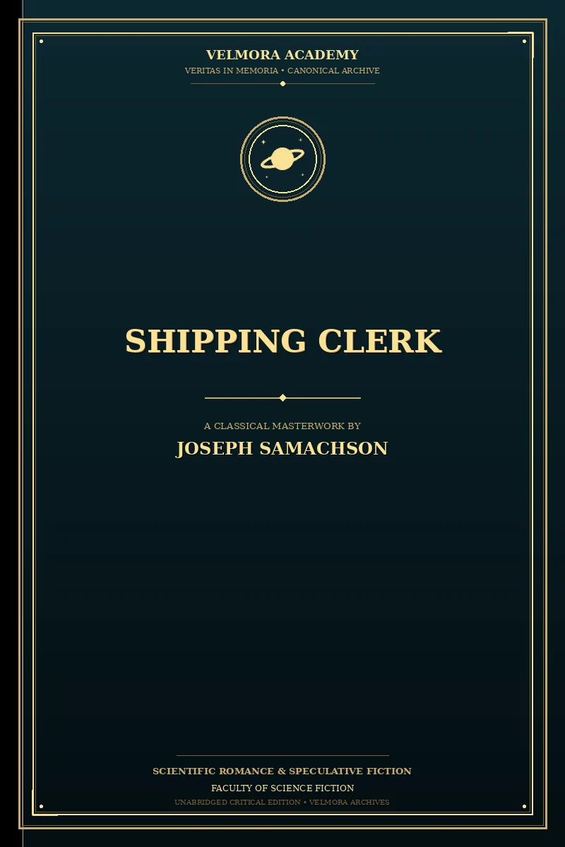 Cover of Shipping Clerk