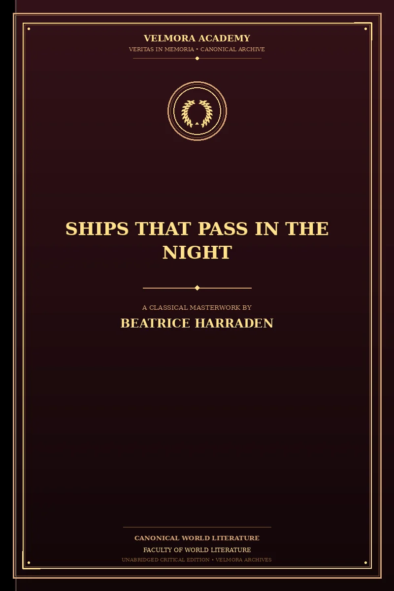 Ships That Pass in the Night