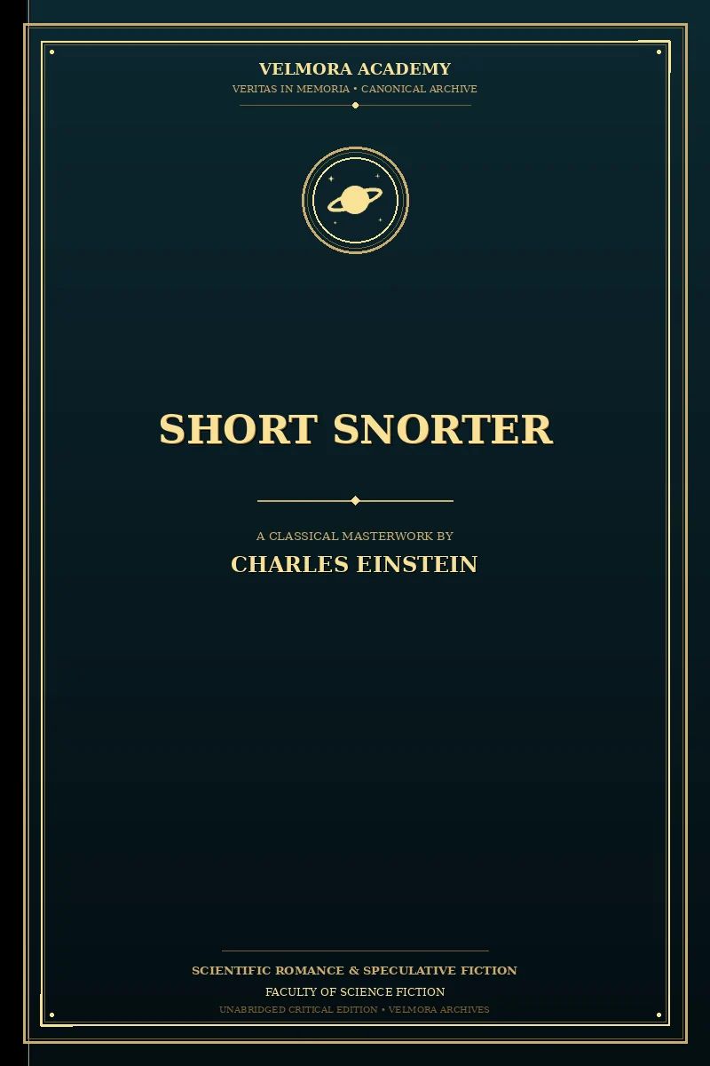 Cover of Short Snorter