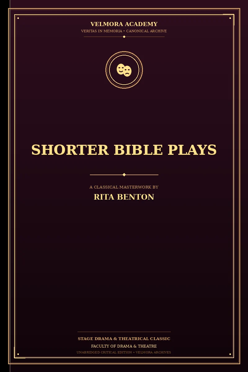 Cover of Shorter Bible Plays